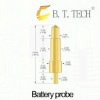 Battery probe with different spring force