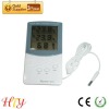 Big LCD Display In-Out Door Max-Min Hygrometer Thermometer