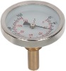 Bimetal pipe thermometer