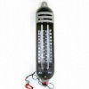 Black Ellipe Indoor Max-min Thermometer