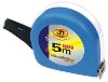 Blue and white color case 3 meter steel measuring tape