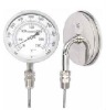 Bottom Connection Dial Type Bimetal Thermometer