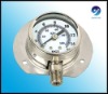 Bottom Connection Stainless Steel Rear Flanged Pressure Gauge
