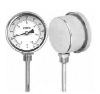 Bottom Connection type Bimetal Glass Thermometer