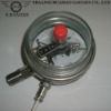 Bottom connection electro connecting pressure gauge