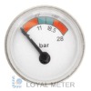 Bourdon pressure gauge for fire extinguisher LM-B2335