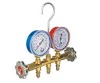 Brass Testing Manifold HS-536G for R-12,R22,R502