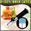 Brix Refractometer, 0-32% ATC, Fruit Juice wine NEW