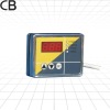 C1207/Square beer wine temperature controller with thermowell
