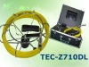 CCTV Pipe Inspection Camera System TEC-Z710DL with 20m/30m/40m cable
