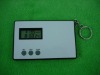 Card shape Timer with Keychain