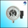 Chrome Plated Case electro connecting pressure gauge