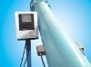 Clamp-on mounting type,Doppler Clamp-on ultrasonic flowmeter(for dirty liquids)