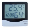 Clock thermo hygrometer