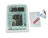 Clock&week display Digital Hygro thermometer