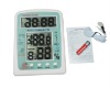 Clock&week function Digital Hygrometer and thermometer