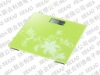 Colorful Glass Platform Bathroom Weighing Scale X1-GF