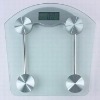 Colorful Private Tempered Glass Weight Scale panel