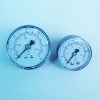 Common steel with plating nickel pressure gauge