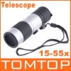 Compact Pocket-Sized 15-55x Mini Zoomable Monocular Telescope