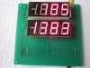 DC Ampere Voltage dual display meter