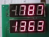 DC current & Voltage dual display meter