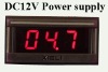 DC12V display 999 digital voltmeter