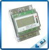 DIN rail kwh meter for household use