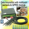 Data Acquisition with multipoint sensors And GPRS module