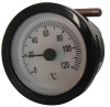 Dial capillary thermometer