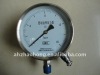 Differential motion remote transmission pressure gauge