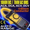 Digital AC/DC Clamp Meter Multimeter Thermometer Ohm