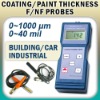 Digital Coating Thickness Meter 0-1000um/0-40mil + F & FN Probes