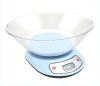 Digital Kitchen Scale with Removable Bowl