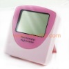 Digital LCD Indoor Desk Thermometer Humidity Temperature Hygrometer Meter Pink