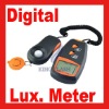 Digital Light Lux Meter with max 100,000 Lux Orange