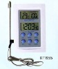 Digital Roast Thermometer & Timer with Clock