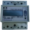 Digital Single Phase Din Rail Kwh Meter