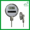 Digital Solar Thermometer with back connection