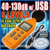 Digital Sound Level Meter Decibel Logger 40~130dB USB & CD