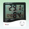 Digital Thermometer and Hygrometer with Clock