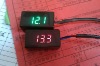 Digital mini DC Voltmeter motorcycle voltmeter,3 wheel motorcycle Voltmeter