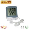 Digital outdoor thermo hygro with alarm clock