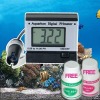 Digital pH Meter Monitor + 2 Buffer solutions + Battery