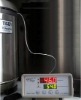 Digital thermometer for water heater, thermometer
