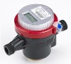 Digital vane wheel water meter