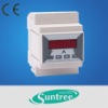 Din Rail digital panel meter 100*53mm pole dimension: 45*35