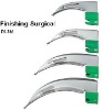 Disposable laryngoscope blades