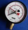 Double Pointer Pressure Gauge with Memory Function