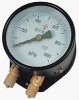 Double Pointer Pressure Gauge with Two Connection